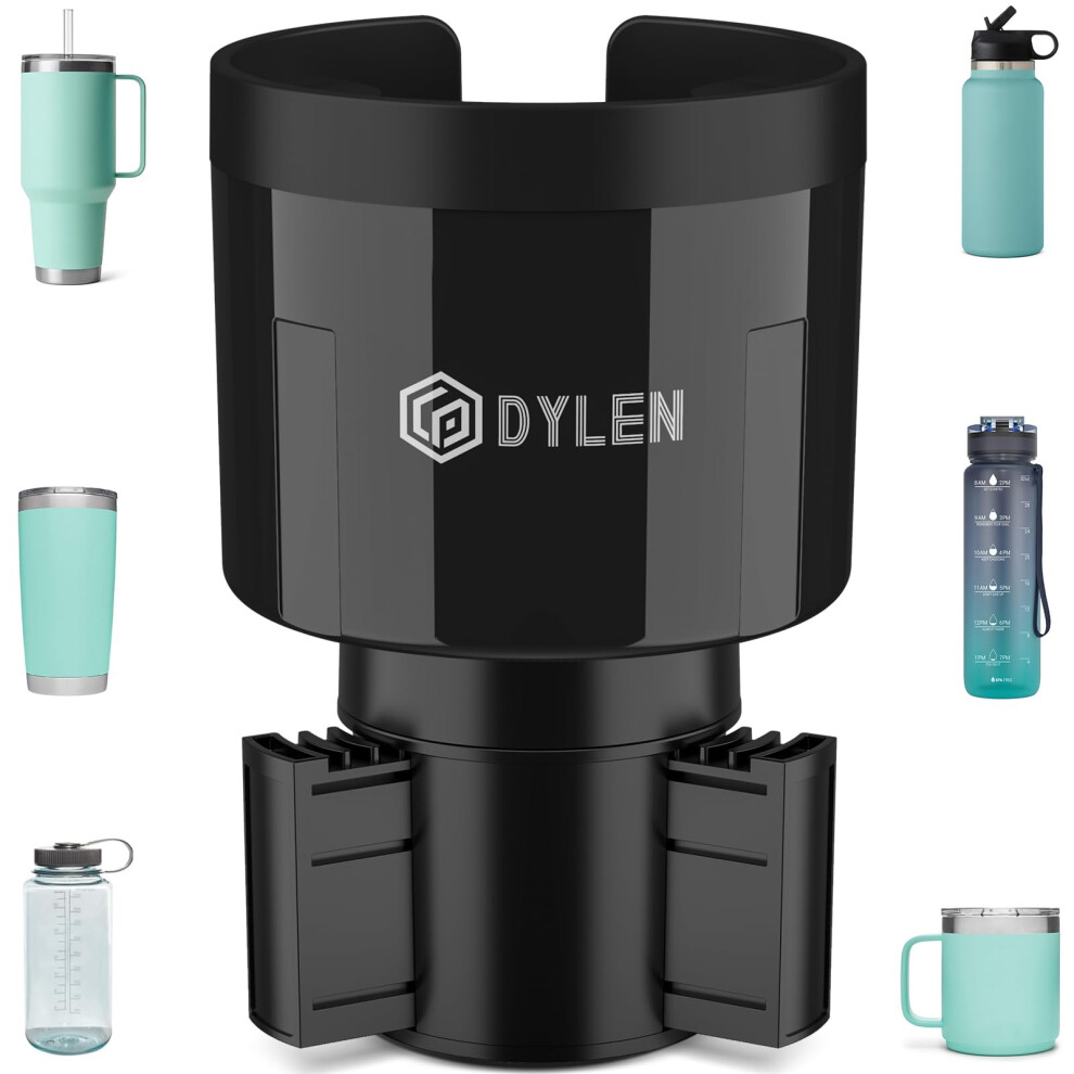 Dylen Car Cup Holder Expander Adapter, Cup Holder Expander For Cars With Expandable Insert, Compatible With Stanley 0.4-1.2 L, Large Drinks In 0.5-1. 46308696