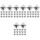400 Pcs Claw Studs And Rivets For Clothing Hat Dressmaking 9
