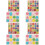 8 Sets Wooden Shape Alphabet Number Toy 5
