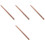 4Pcs Copper Dowsing Rod 12Mm Diameter Multifunction Tube 5