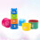 One Set Cartoon Bear Nesting Cups Stacking Toys For Toddlers 10