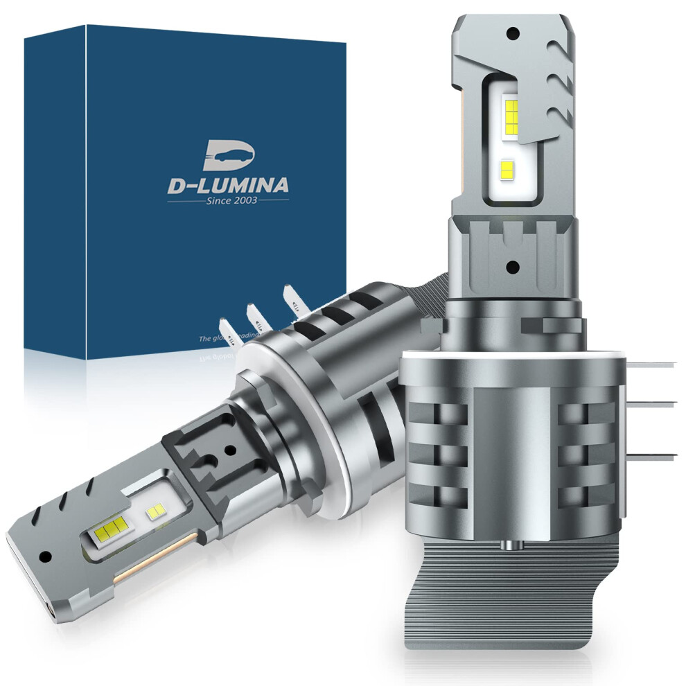 D-Lumina H15 Led Head Bulb Canbus Error Free 40W +10Wï¼Daylightï¼ 12000Lm Auto Car Lamp S Conversion Bulb 6500K - 2 Pcs Light 30989931