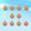 20Pcs Wooden Pacifier Clips Khaki Round Shape Baby Teether Holders 8