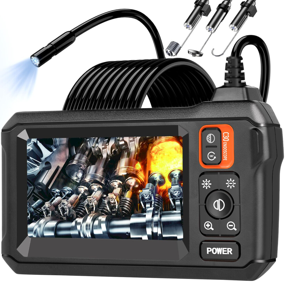 Daxiongmao Borescope, Endoscope Camera With 1080P Hd Inspection Light 81199785