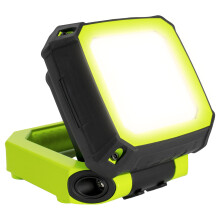 Luceco LED Compact Magnetic Work Light with USB Outlets, 2 Light Modes, Carry Handle and Hook, Inspection Light, Weatherproof, IP54, IK07, 7.5W, 750l