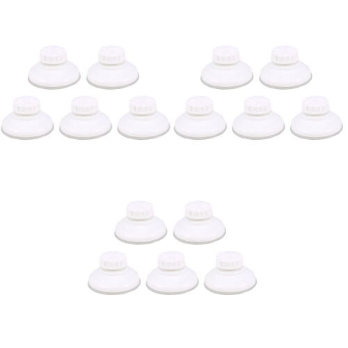 15Pièces Ventouses Blanches En Plastique Pour Maison, Support Durable 2