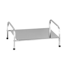 Stainless Steel Induction Cooker Stand with Handles, Compact Gas Burner Holder for Kitchen