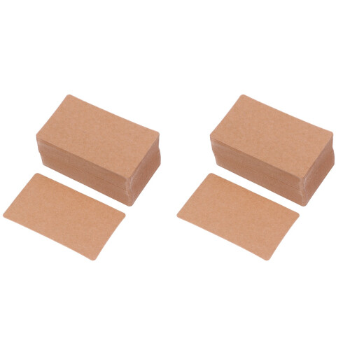 2 Count Business Cards Blank Message Word Greeting 1