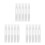 15Pcs Transparent Plastic Lip Gloss Tubes Empty Refillable Makeup Pens 7