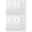 6 Pcs Transparent Plastic Book Covers For Water Resistance 4