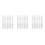 15Pcs Transparent Plastic Lip Gloss Tubes Empty Refillable Makeup Pens 8