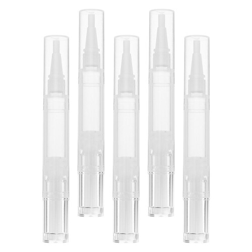 15Pcs Transparent Plastic Lip Gloss Tubes Empty Refillable Makeup Pens 1