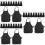 45Pcs Disposable Aprons Black Non-Woven Fabric Multi-Use Cooking Bbq 9