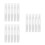 15Pcs Transparent Plastic Lip Gloss Tubes Empty Refillable Makeup Pens 10