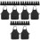 45Pcs Disposable Aprons Black Non-Woven Fabric Multi-Use Cooking Bbq 5