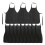 45Pcs Disposable Aprons Black Non-Woven Fabric Multi-Use Cooking Bbq 3