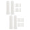 2pcs Retractable Drawer Separator Expandable Tableware Storage Partition Reusable Drawer Organization Tool For Drainer 9