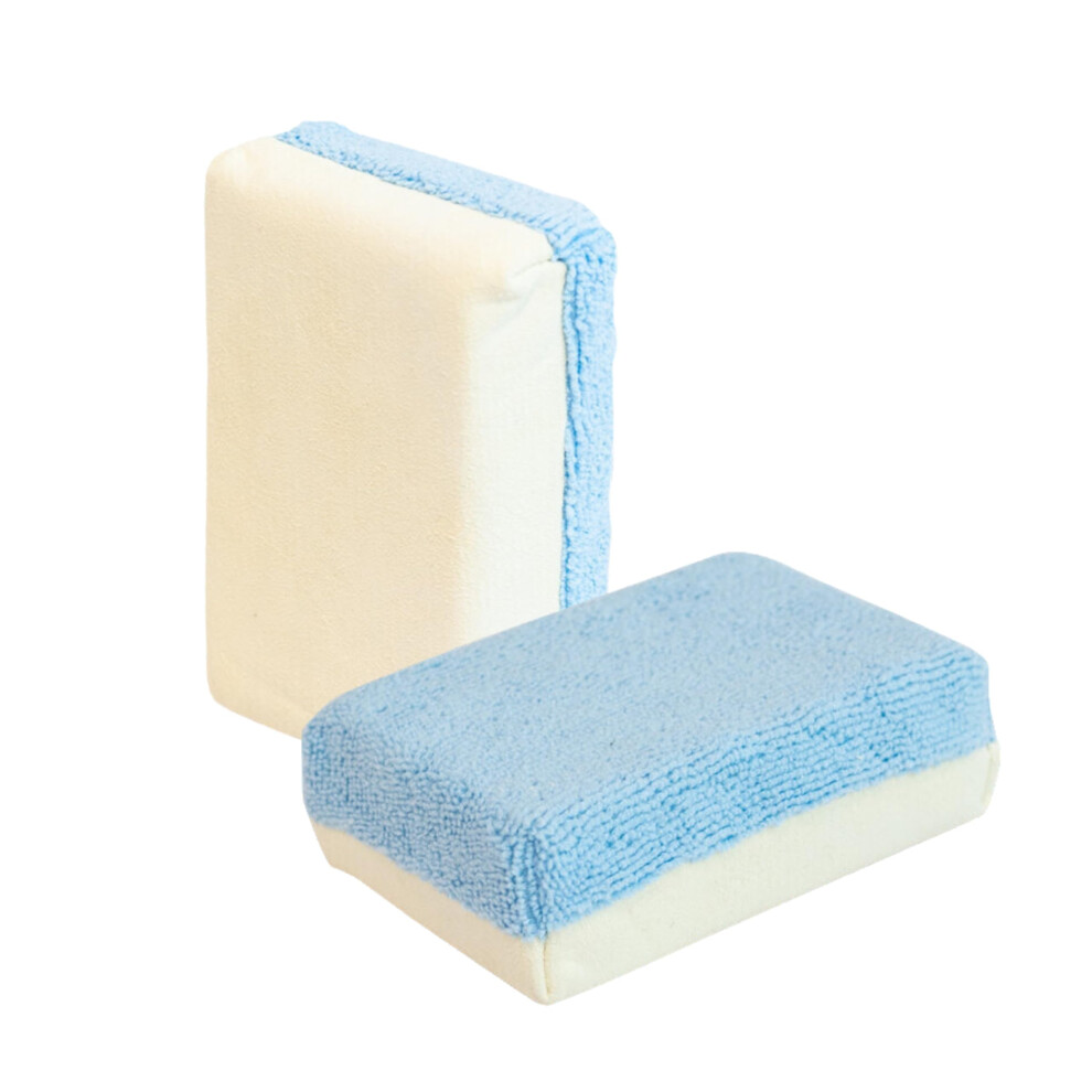 Tek Automotive Twin Pack Demister Pad For Car Windscreen - 2 In 1 Chamois & Microfibre Car Window Demister, Streak Free Car Cleaning Accessories, Reu 80089353