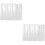6 Pcs Transparent Plastic Book Covers For Water Resistance 5