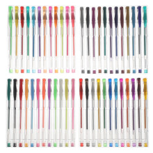 48pcs colorful gel pens metallic paint drawing craft tool