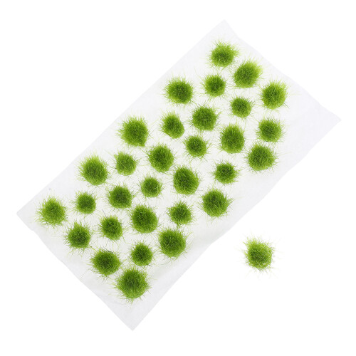 4 Sheets Diy Model Grass Cluster For Realistic Sand Table Scenery 2