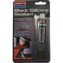 Granville GV0373 Silicone Sealant, 40 g, Black