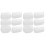 12Pcs Clear Plastic Canvas Mesh Sheets for Handbag DIY and Quilting 7