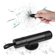 URAQT 2025 New SafeHammer, 2 in 1 Car Window Breaker, Portable Glass Breaker Seatbelt Cutter, Emergency Escape Tool Vehicle Safety Glass Hammer, Hamm