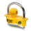 Maypole Universal Trailer Hitchlock for Standard 50 mm Couplings 1