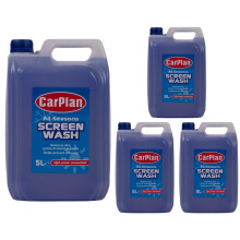 CarPlan SWA005 All Seasons Concentrated Screenwash 5L x 4