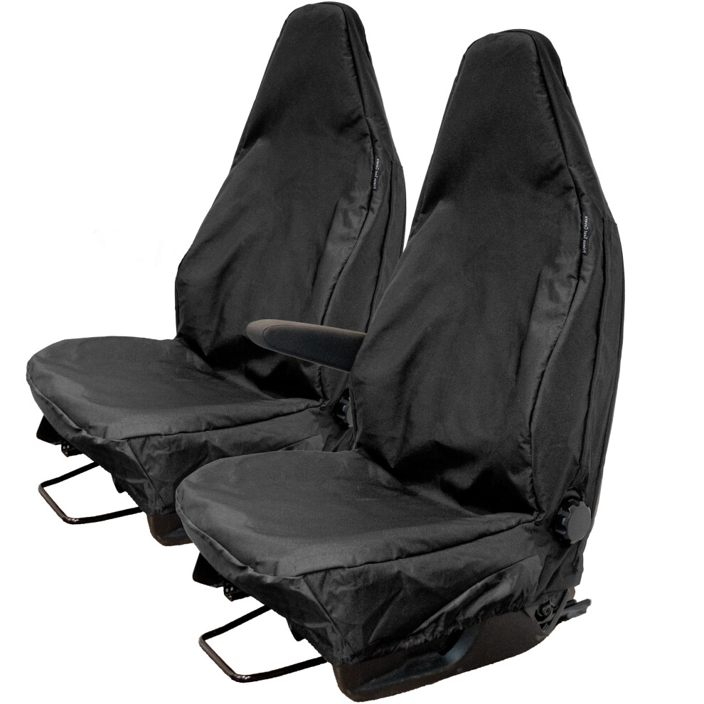 Car And Van Seat Covers To Fit The Driver & Single Passenger Seats In Cars Vans Pickup Trucks Suv's | Easy To Fit Single Piece Driver Waterproof Seat 81071272