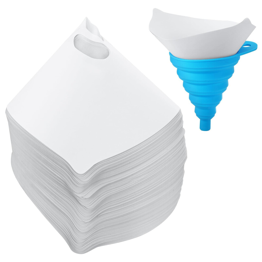 Janyun 100Pcs Paint Filter, 190 Micron Resin Filter Disposable Paint Strainers For Automotive Spray Paint, Art Painting Cooking Oil Filter With Cone 77398116