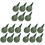 18 Pcs Garden Seeder Portable Disseminator Practical 5 Gear Adjustable 2