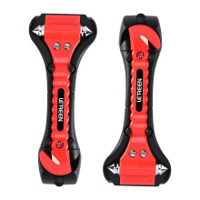 LETREEN 2 Pack Car Emergency Escape Window Break Hammer Safety Seat Belt Cutter Tool, Car Safety Hammer with Sharp Seat Belt Cutter, Double-Ended Esc