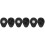 6 Pcs Boxing Pad Coaching Hand Target Strike Shield For Men Women 3