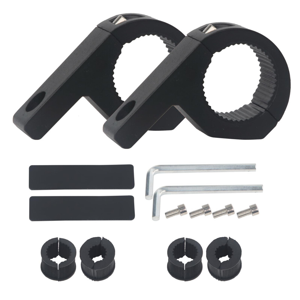 2 Set 19-32Mm Bar Mount Kit, Universal Work Tube Clamp, Mounting Bracket Bull Bar Pipe, Bar Mount Kit, Bracket Clamp, Bracket Light 13473259