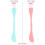 15pcs Double-Head Mask Brush Plastic Stir Stick Portable Mask Tool Application Random Color 2