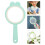 8 Pcs Double Convex Magnifying Lens For Science Experiment Teaching 3