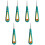 6 Pcs Badminton Racket Threading And Changing Tools 6