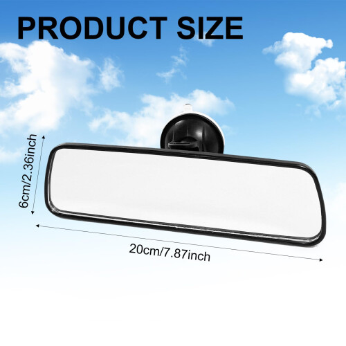 Rear View Mirror for Driving Test,Driving Instructor Test for Examiner,Universal Car Inside Mirrors,Instructor Learner Examiner Mirror with Suction C 1