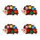 4Pcs Felt Craft Button Toy for Kids Educational Fun 5