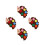 4Pcs Felt Craft Button Toy for Kids Educational Fun 6