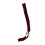 2Pcs 50Cm Plush Cat Tail With Bell Bowknot For Cosplay Black 1