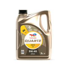 TotalEnergies QUARTZ INEO C3 5W40 Advanced Synthetic Motor Oil - Low SAPS Technology, ACEA C3, API CF/SN - 5L