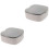 2Pcs Cable Storage Case Digital Accessories Organizer Cord Box 3