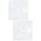 2 Pack Texture Painting Stencils Reusable For Crafting Templates 8