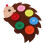 4Pcs Felt Craft Button Toy for Kids Educational Fun 3