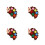 4Pcs Felt Craft Button Toy for Kids Educational Fun 7