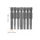 2 Sets 1/4 Inch Security Bit Assortment 8