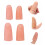 40 Pcs Simulation Finger Sleeve Finger Cots Thumb 9